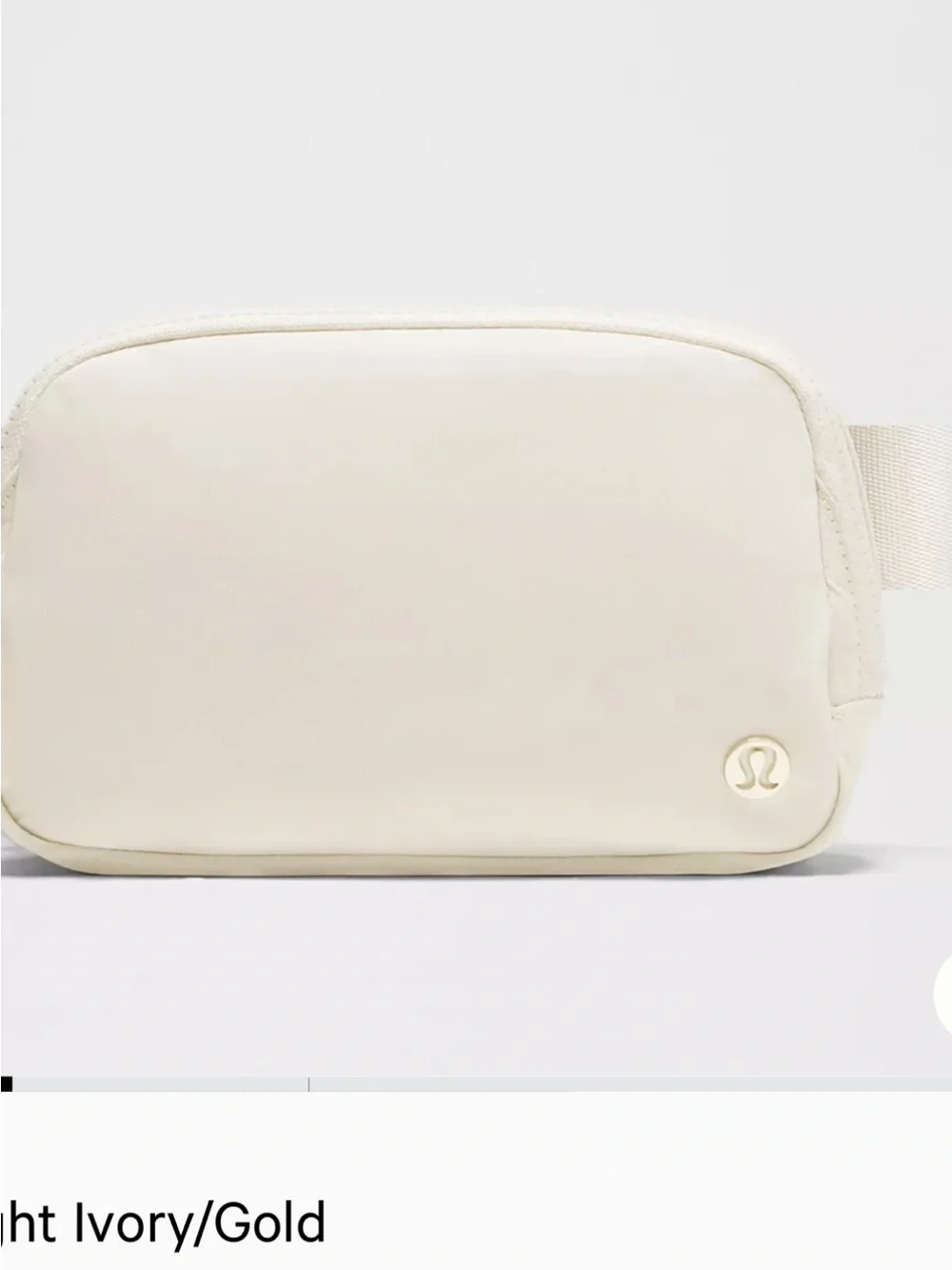 lululemon everywhere belt bag ivory Designed for Casual Brand New Sherpa Lululemon Athletica